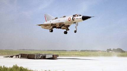 Экспериментальный самолет вертикального взлета и посадки Dassault Mirage Balzac V (Франция)