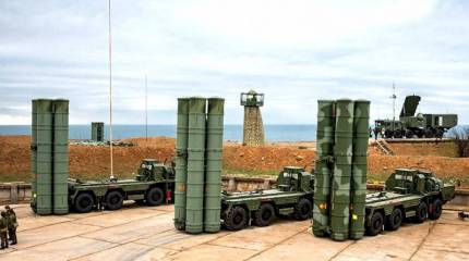С-400 вписались в крымский пейзаж