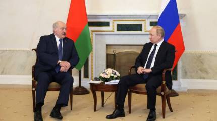 Главы России и Белоруссии обсудили строительство железной дороги из Минска в Санкт-Петербург и совместное производство самолетов