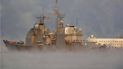 Крейсер «Велла Галф» в порту Одессы