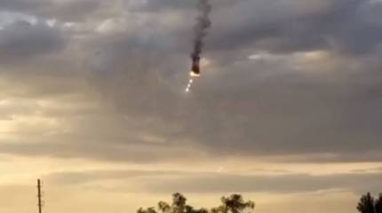 Сообщается о потере российского истребителя в небе над Херсонской областью