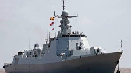 Китайские корабли провели стрельбы в Средиземном море