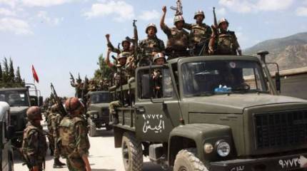 Сирийские правительственные силы заняли стратегические высоты в предместьях Пальмиры