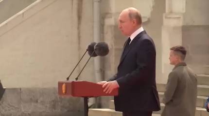 Президент России выступил перед военнослужащими в Кремле: «Вы фактически остановили гражданскую войну»