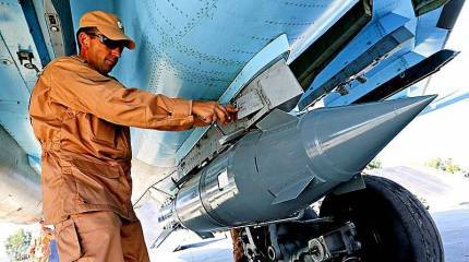 Испытание новых видов российских вооружений в Сирии. Инфографика