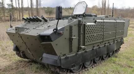 На Украине похвастались гусеничным БТР 