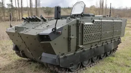 На Украине похвастались гусеничным БТР 