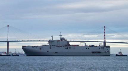 МИД РФ призвал Париж быть решительнее: передать "Мистрали" или выплатить деньги