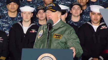 Трамп требует вернуть паровые катапульты на авианосцы