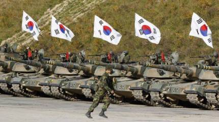 Южная Корея начала масштабные военные учения