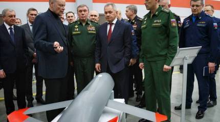 Проект беспилотного комплекса группового применения «Молния»