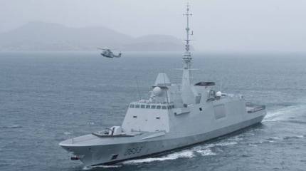 В боевой состав ВМС Франции вошел третий многоцелевой корабль Languedoc класса FREMM подтипа B2M