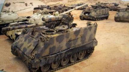 В Ливии американский БТР М113 вооружили советской гаубицей