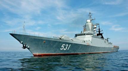 Корвет «Сообразительный» уничтожил субмарину условного противника