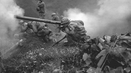 Американские и британские безоткатные орудия