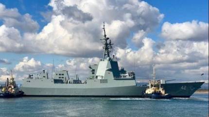 Третий "Хобарт" на подходе. В Австралии спущен на воду ракетный эсминец