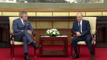 Фицо прибыл на встречу с Зеленским после общения в Китае с Путиным