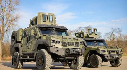 Украинская компания вывела на испытания сразу два бронеавтомобиля для ВСУ