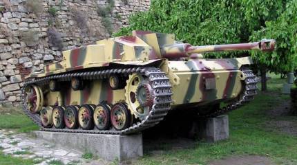 Огнеметная самоходка Sturmgeschütz (Flamm), Германия