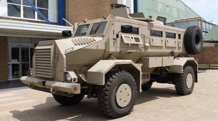 Новое поколение MRAP Casspir поднимает стандарты противоминной защиты автомобилей