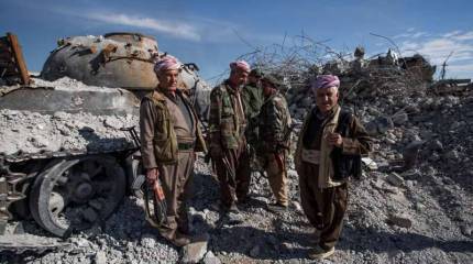 Американские инструкторы начали подготовку бойцов пешмерги в Ираке