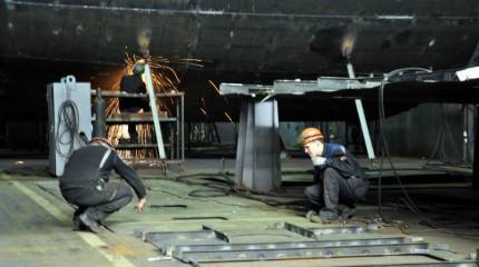 На Амурском судостроительном заводе начали подготовку к закладке третьего корвета проекта 20385 для ТОФ