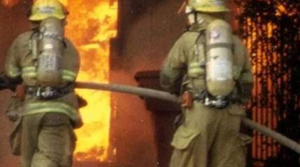 Пожар в в/ч города Москвы. Есть пострадавшие