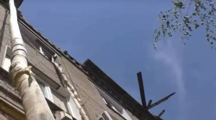 Показаны итоги применения ВСУ установок разминирования УР-77 по жилому кварталу