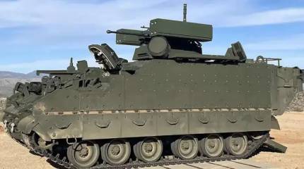 Компания BAE Systems показала кадры поражения беспилотников новой бронемашиной AMPV C-UAS