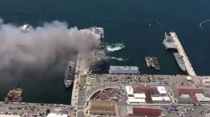 Поступают подробности о пожаре на УДК «Bonhomme Richard» ВМС США