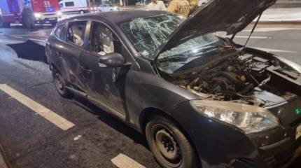 Противник сбросил взрывное устройство с дрона на проезжую часть в Белгороде