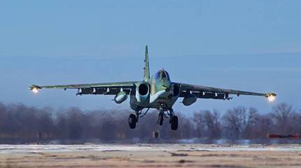 В Ставрополье обнаружили тела лётчиков экипажа разбившегося Су-25УБ