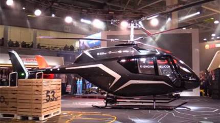 В Милане представлен перспективный  VRT500 от "Вертолётов России"