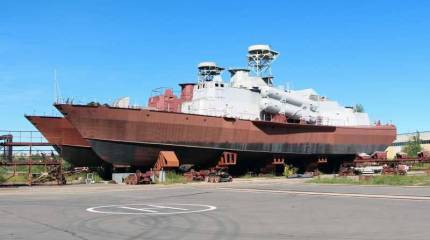 Завод «Вымпел» достроит 2 ракетных катера проекта 12421