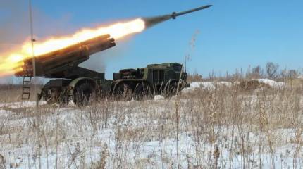 ВС РФ начали получать на вооружение реактивные системы 9К57-1 «Ураган-1» на шасси БАЗ-69092