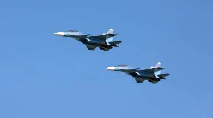 Поставленные Россией многоцелевые истребители Су-30СМ2 готовятся защищать небо Белоруссии