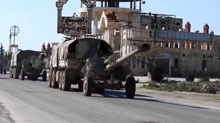 Подкрепление: САА перебросила дополнительные танки и гаубицы «Мста-Б» в район Серакиба