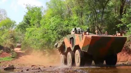 После снятия немецких санкций бразильские БТР Guarani отправляются на Филиппины