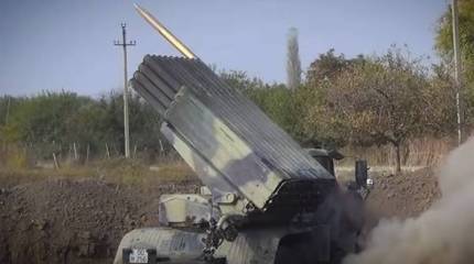 Арцах рискует оказаться в блокаде: Минобороны Азербайджана показало массированный артиллерийский удар
