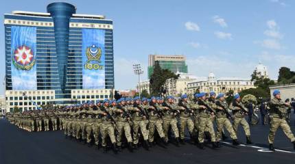 Военный парад в Азербайджане. Фоторепортаж