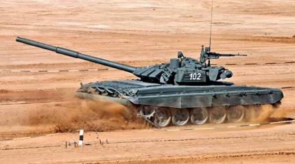 Основной боевой танк Т-72Б. Инфографика