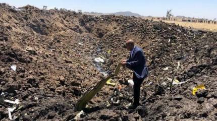 На борту разбившегося в Эфиопии «Боинга» было трое россиян