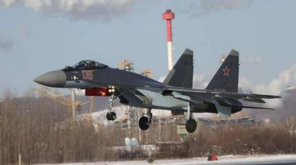ВВС России начали осваивать новейший истребитель Су-35С