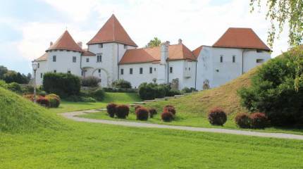 Европа из окна автобуса. Часть 4. Замок Вараждин и развод кроатов в Загребе