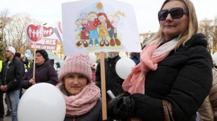 Не все представители латвийских властей поддержали шествие в поддержку традиционной семьи