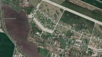 Новая ночь - новые прилёты по военному аэродрому в Староконстантинове Хмельницкой области