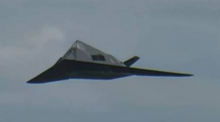 В США рассказали об учебном воздушном бое F-117 против F-22