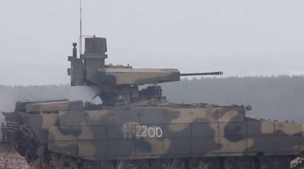 Названы сроки начала госиспытаний «умных» снарядов для БМПТ «Терминатор»