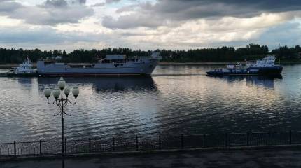 Морской транспорт вооружения «Геннадий Дмитриев» проекта 20360М отправлен для достройки в Севастополь