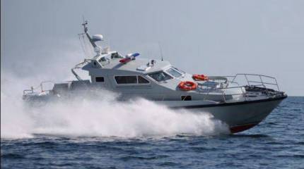 Завод «Море» испытал свой первый скоростной катер